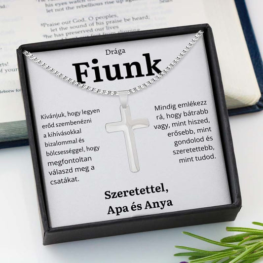 HU-9C Draga Fiunk – Kereszt Nyaklánc a Szülőktől